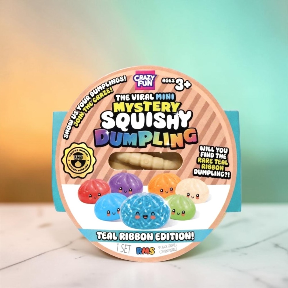 20x LOT NEW RELEASE RMS Viral Mini Mystery Squishy Dumpling Teal Ribbon Edition - Picture 2 of 7